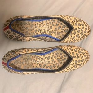 Size 10 Rothy’s The Flat in Spotted. VGUC!